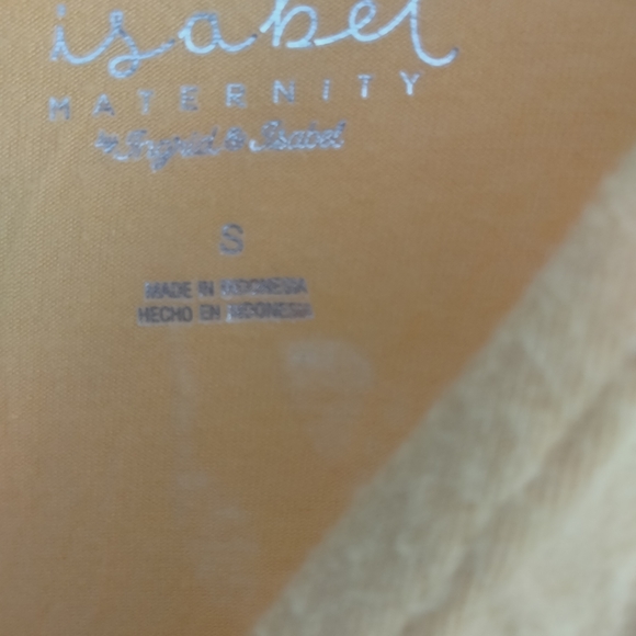 Isabel Maternity Yellow Summer Dress - Picture 3 of 5